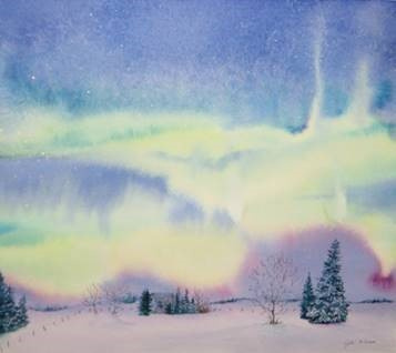 Frosty Northern Lights 1