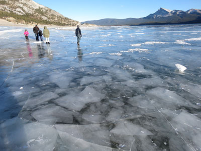 geomtric ice patterns