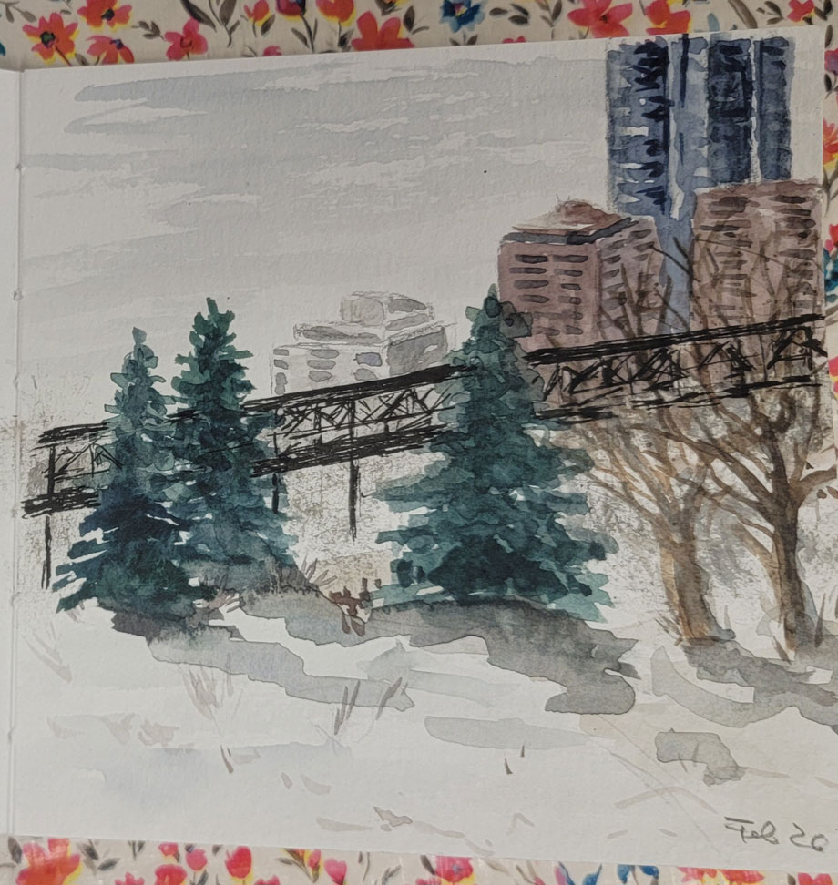 sketching botanicals 2