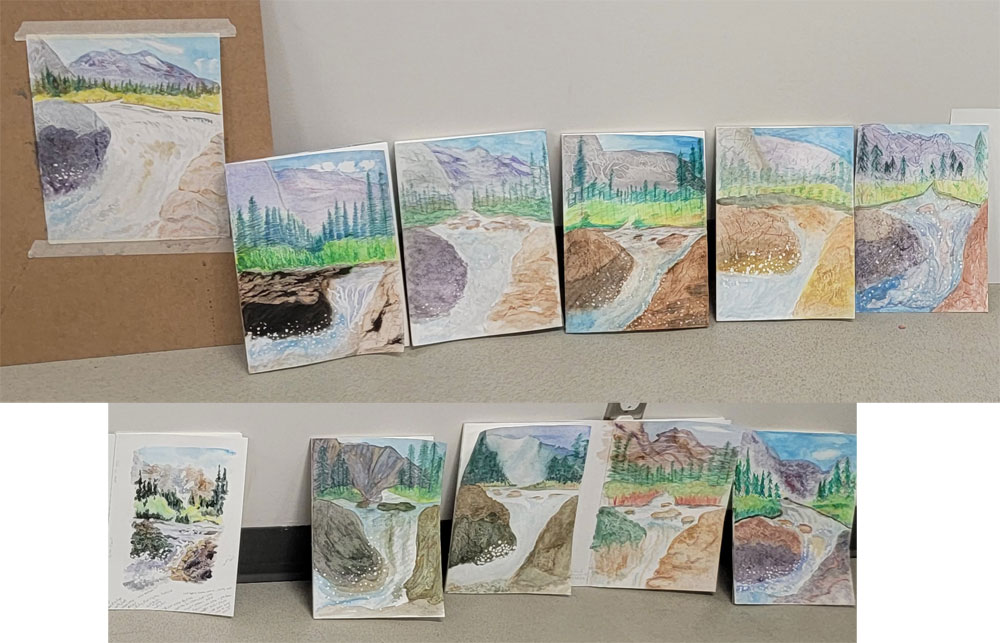 watercolor drawing and painting techniques
