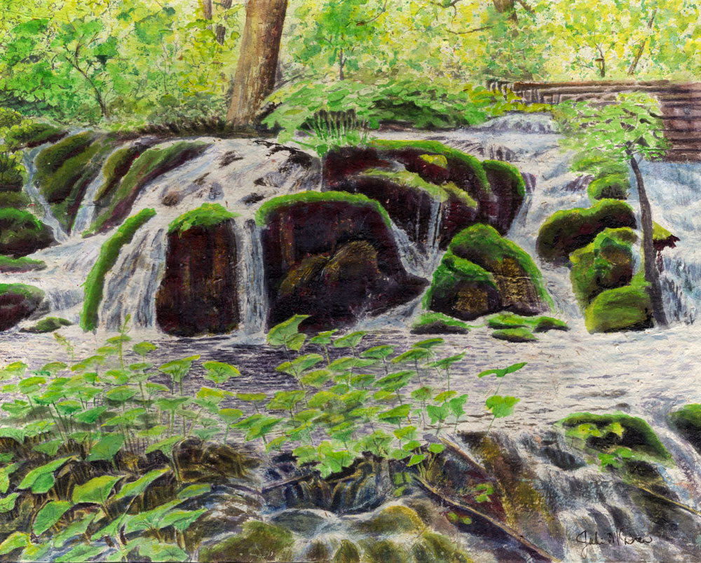 Saturation3 watercolor handmadepaper 16x12in JulieDrew